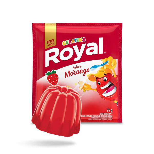 GELATINA MORANGO ROYAL 25G