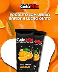 GELO SABORIZADO PRIMUS ICE LARANJA 180