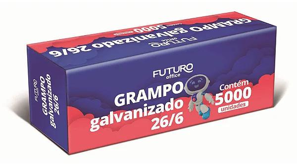 GRAMPO 26/6 FUTURO C/5.000 UN GALVANIZADO