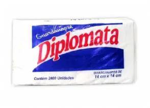 GUARDANAPO DE PAPEL 14X14 C/120 FL DIPLOMATA