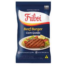 HAMBURGUER BEEF BURGUER FRIBOI 120G C/QUEIJO