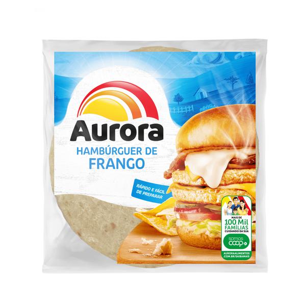 HAMBURGUER FRANGO AURORA 56G