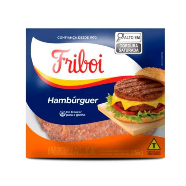 HAMBURGUER MISTO FRIBOI 56G