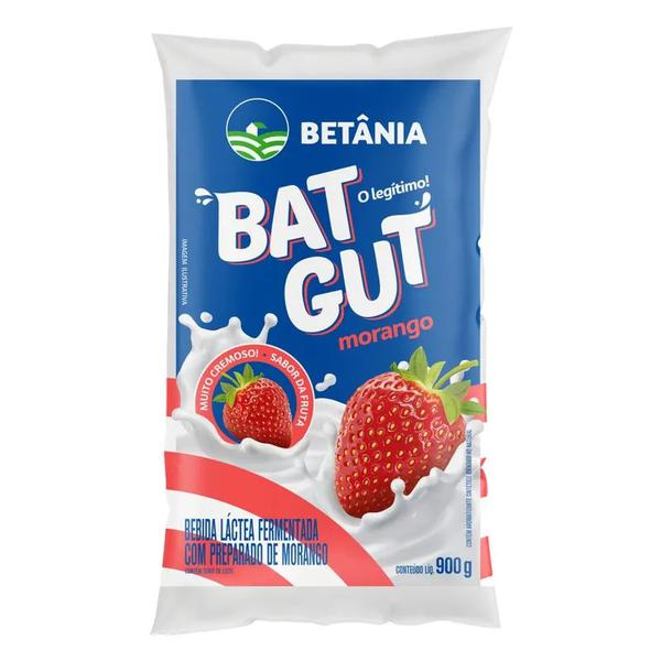 IOGURTE BAT GUT BETANIA 900G MORANGO