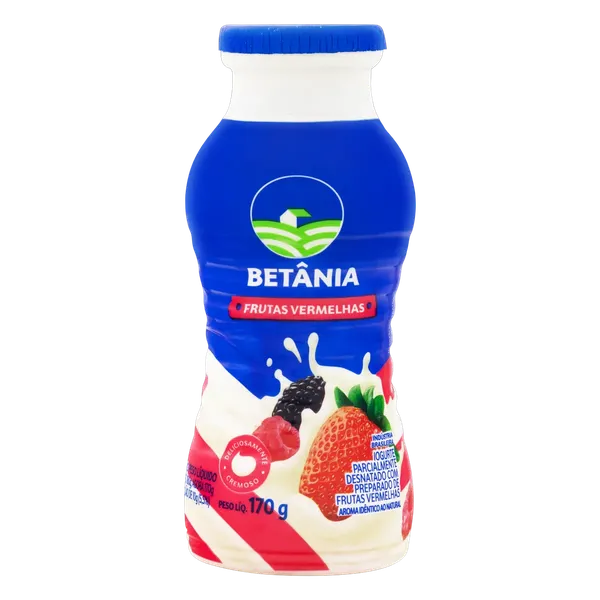 IOGURTE BETANIA 180G FRUTAS VERMELHAS