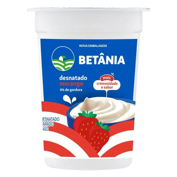 IOGURTE DESNATADO BETANIA 170G MORANGO