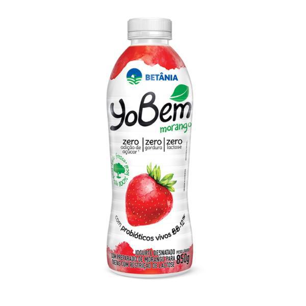 IOGURTE DESNATADO YOBEM TRIPLO ZERO 170G MORANGO