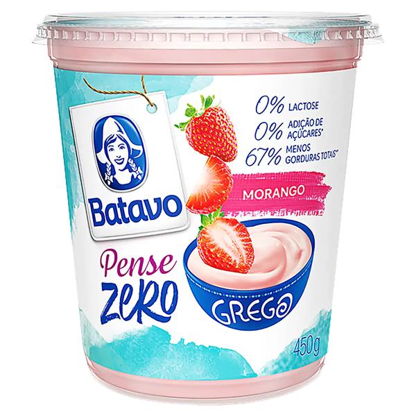 IOGURTE GREGO MORANGO PENSE Z 450G
