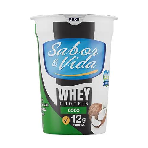 IOGURTE INTEGRAL SABOR & VIDA WHEY COCO 170G