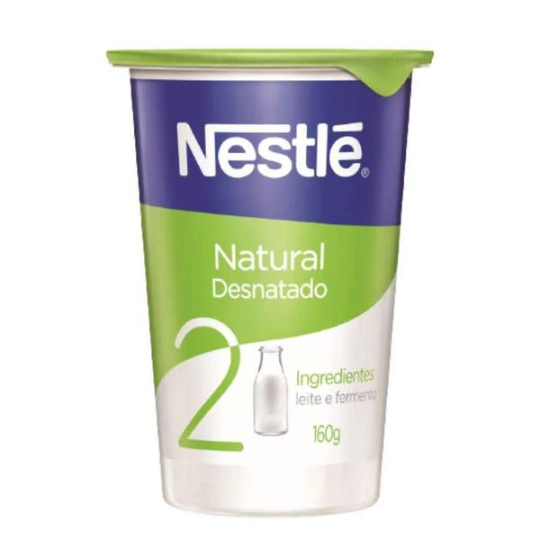 IOGURTE NATURAL DESNATADO NESTLE 160G INTEGRAL