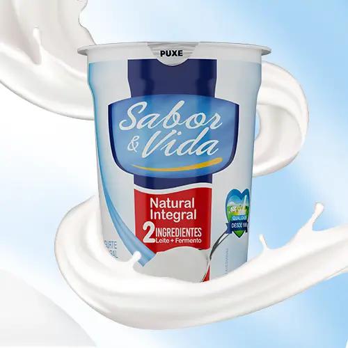 IOGURTE NATURAL SABOR&VIDA 150G INTEGRAL