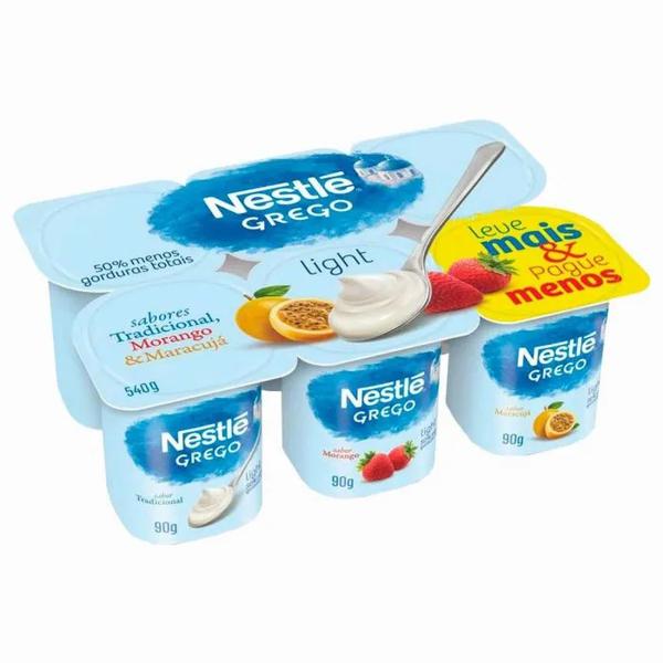 IOGURTE NESTLE GREGO LIGHT C 6