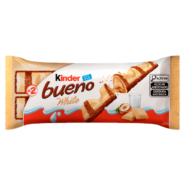 KINDER BUENO 39G WHITE