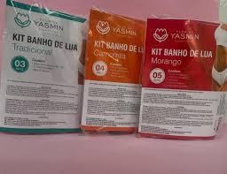 KIT BANHO DE LUA TRADICIONAL CX C/5 YASMIN COSM UND