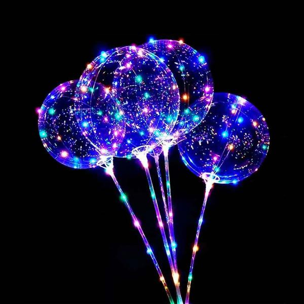 KIT BUBBLE EMBALADO COM LED COLORIDO UND