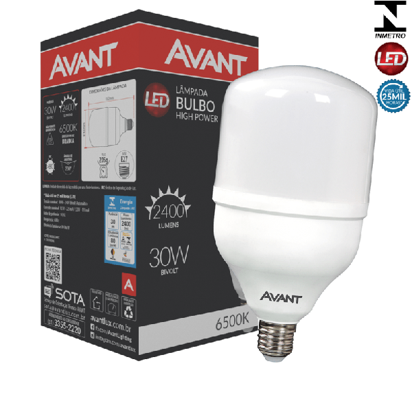 LAMP. AVANT LED 30W BIV 1UND