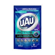 LAVA ROUPA LIQ.UAU ACTIVE AZUL SACHET800ML