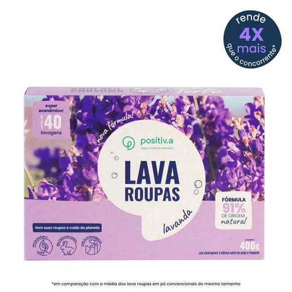 LAVA-ROUPA PO ECONOMICO 400G CAMPO LAVANDA