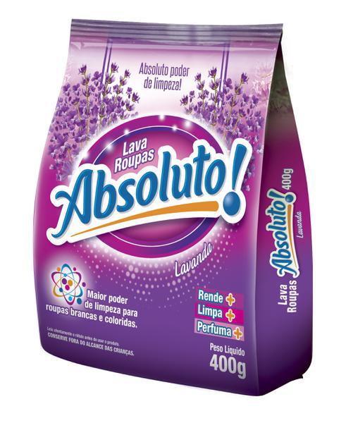 LAVA ROUPAS PO ABSOLUTO LAVANDA 400G
