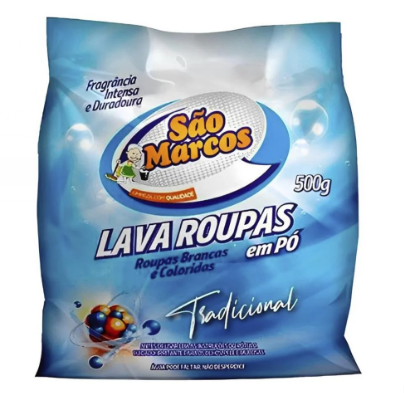 LAVA ROUPAS SAO MARCOS EM PO TRADIC 500G
