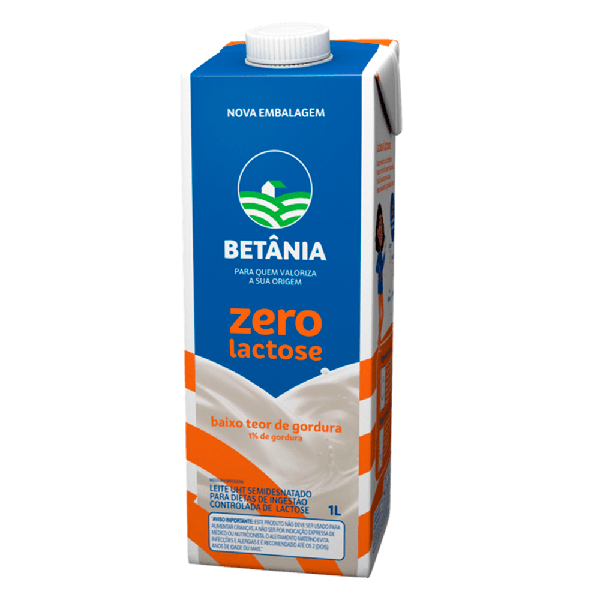 LEITE BETANIA LV 1L ZERO LACTOSE