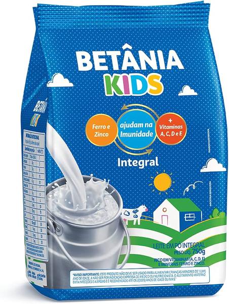 LEITE EM PO BETANIA KIDS 750G INTEGRAL
