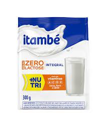 LEITE EM PO ITAMBE NOLAC ZERO LACTOSE 300G