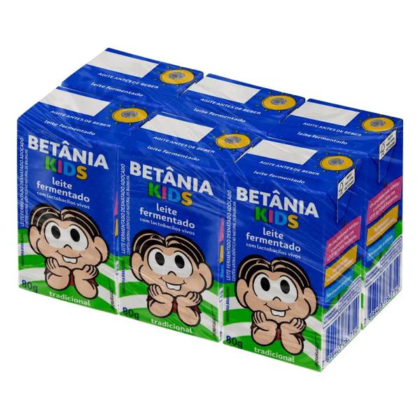 LEITE FERM DESNATADO UVA BETANIA 80G KIDS