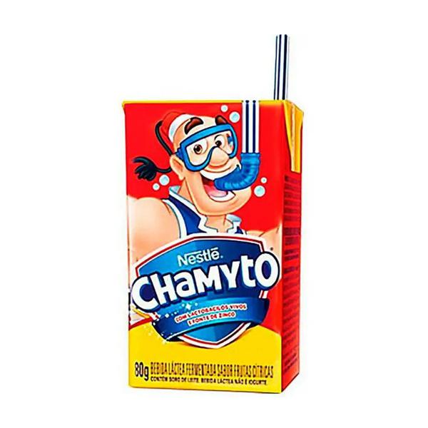 LEITE FERMENTADO CHAMYTO  TRADICIONAL TETRA 80G