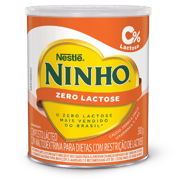 LEITE PO NINHO 380G ZERO LACTOSE