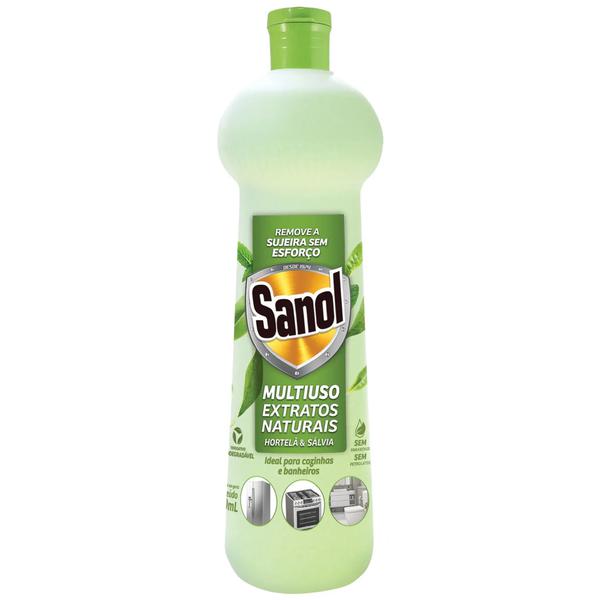 LIMP MULTIUSO SANOL 500ML HORT/SALVIA