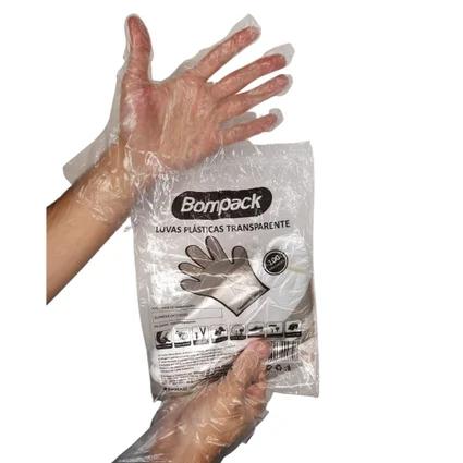 LUVA DESC INC C/100 BOMPACK