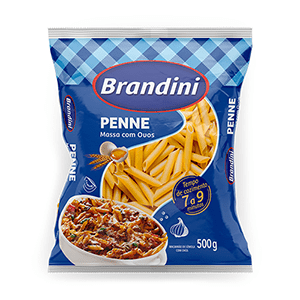 MAC BRANDINI C/OVOS PENNE 500G