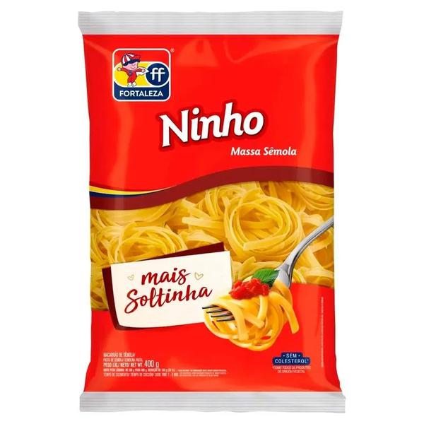 MACARRAO FORTALEZA MASSA SEMOLA 400G NINHO
