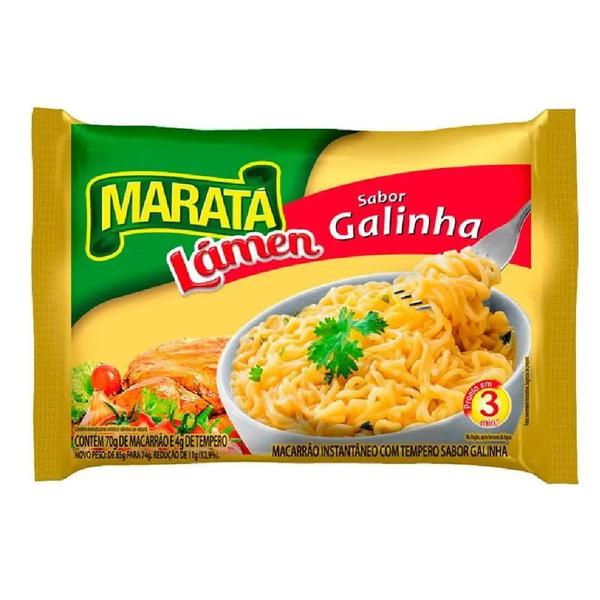MACARRAO INST MARATA GALINHA CAIPIRA 74G UND