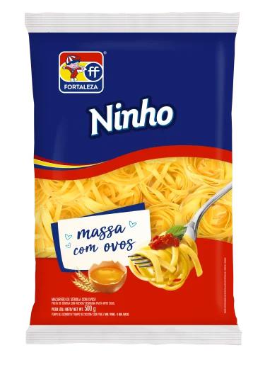 MACARRAO SEMOLA FORTALEZA 500G NINHO C/OVOS