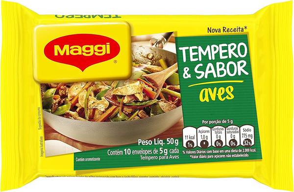 MAGGI TEMPERO E SABOR TEMPERO DE AVES 50G