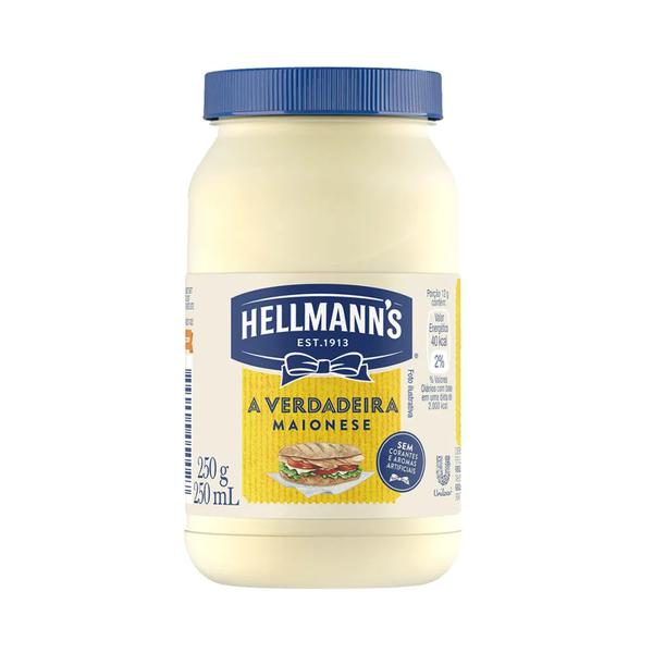 MAIONESE HELLMANNS POTE 250G
