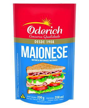 MAIONESE ODERICH SACHET 200G