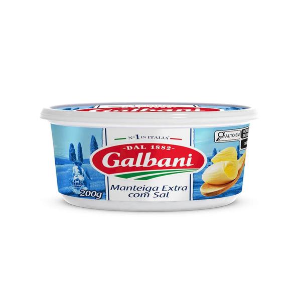 MANTEIGA COM SAL POTE GALBANI 200G