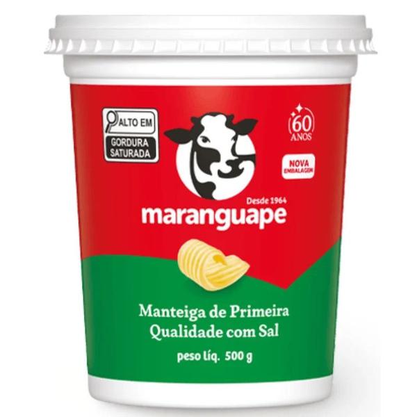 MANTEIGA MARANGUAPE 500G C/SAL