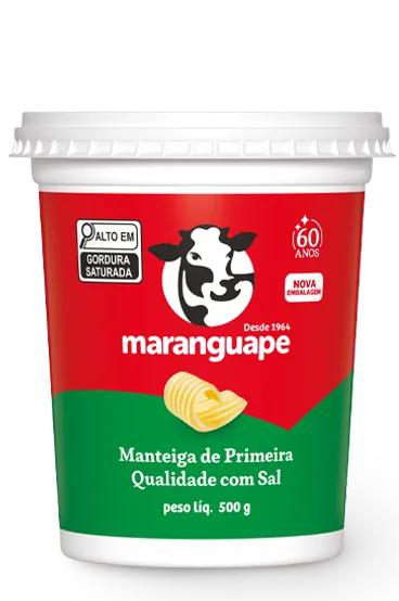 MANTEIGA MARANGUAPE 500G C/SAL