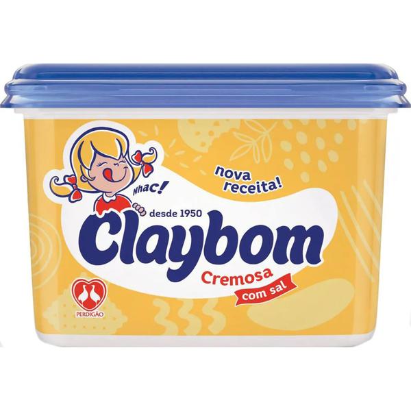 MARGARINA CLAYBOM CREMOSA COM SAL 1KG