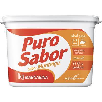 MARGARINA PURO SABOR 1KG CREMOSA C/SAL