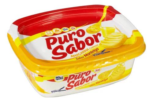 MARGARINA PURO SABOR 250G CREMOSA C/SAL