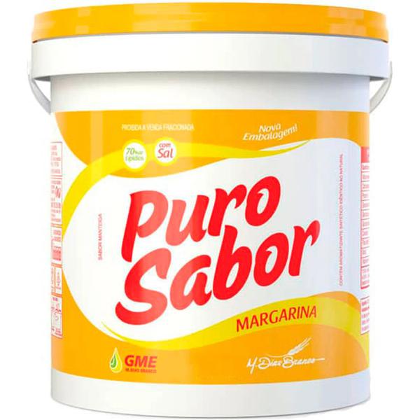 MARGARINA PURO SABOR 3KG CREMOSA C/SAL