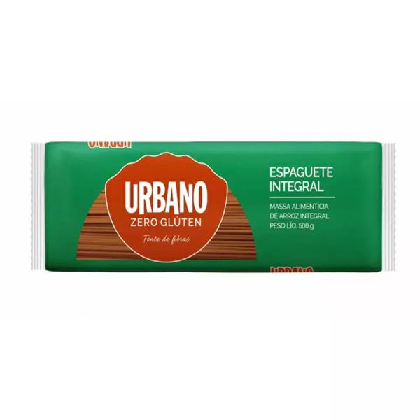 MASSA ALIMENTICIA DE ARROZ URBANO INTEGRAL ESPAGUETE 500GR