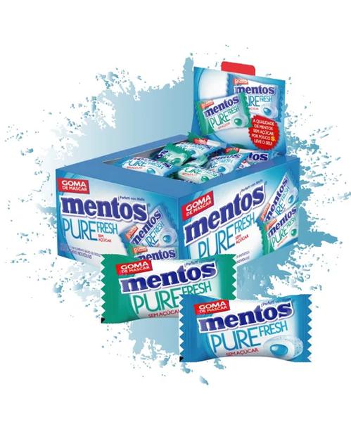 MENTOS MONOPECA 120G PURE FRESH