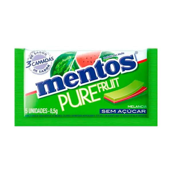 MENTOS PURE FRUIT FRESH VERDE 8,5G
