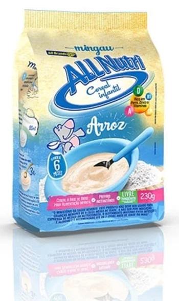 MINGAU ALLNUTRI 180G ARROZ PCT